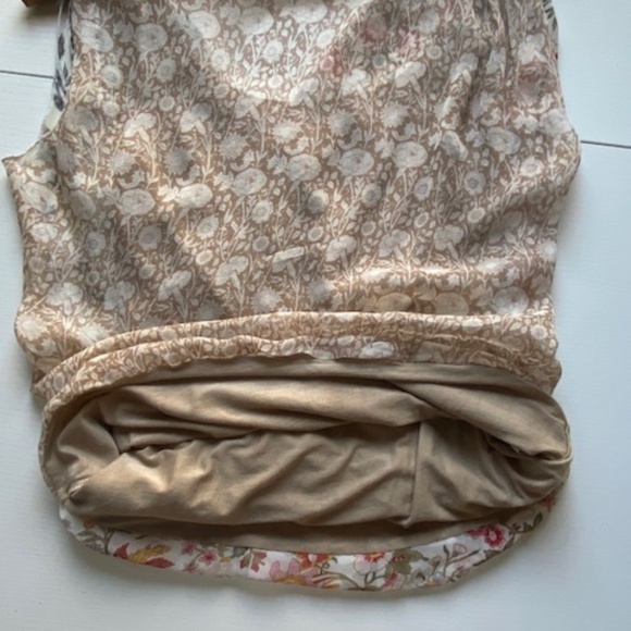Bailey 44 Silk Wrap Style Sleeveless Blouse Floral Print Size Small - Picture 10 of 12